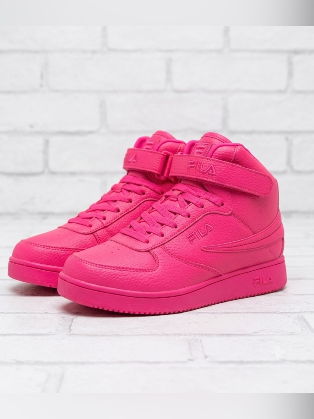 FILA F-14 High Top Womens Size 11 Hot Pink Knockout Sneakers Shoes 5FM01820-650⁠